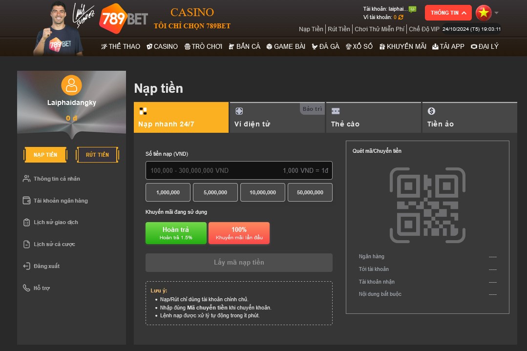 Nạp Tiền 789bet Hướng Dẫn Chi Tiết Kinh Nghiệm Chơi Thông Minh Nạp Tiền 789bet Hướng Dẫn Chi Tiết Kinh Nghiệm Chơi Thông Minh